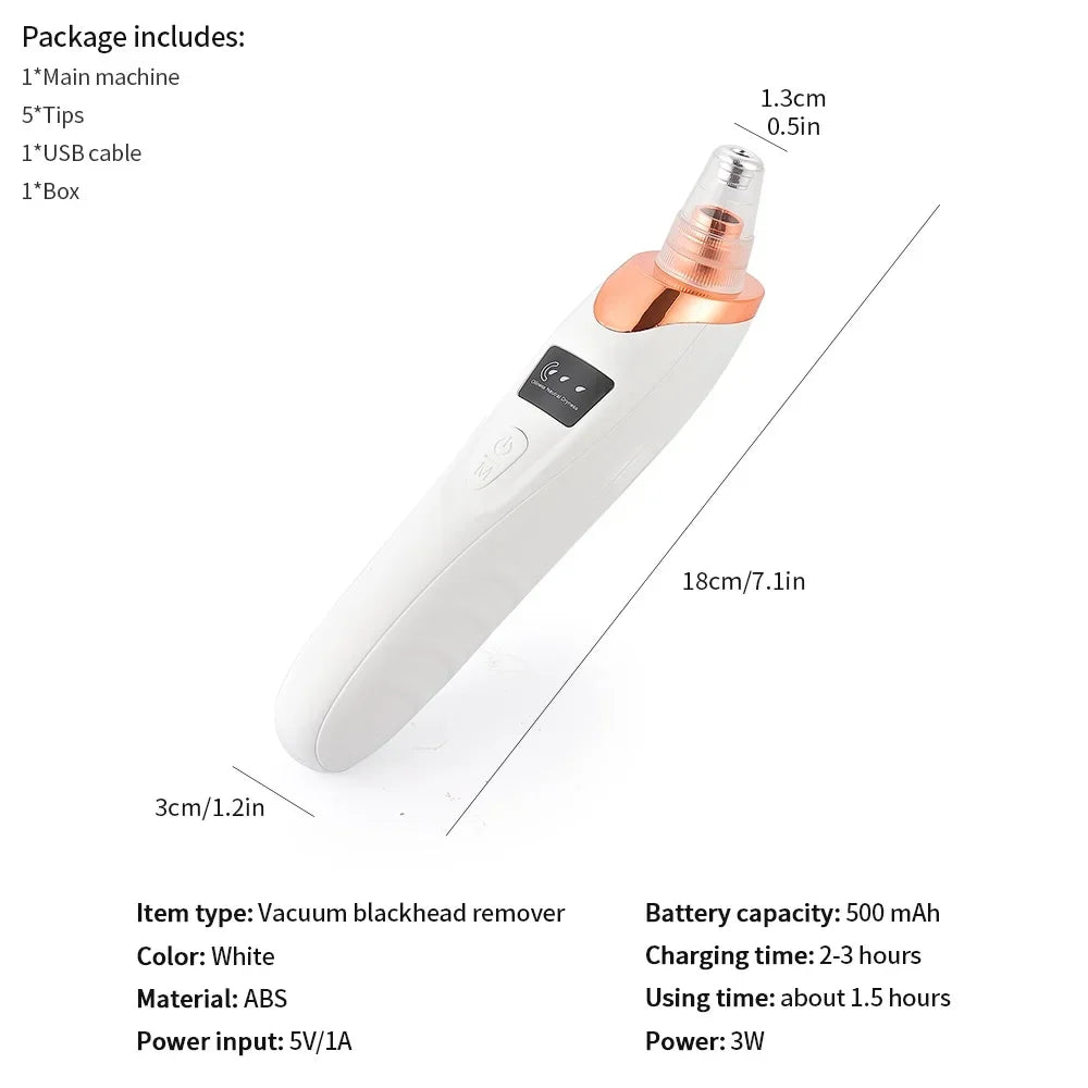 Aspirateur Points Noirs Visage
